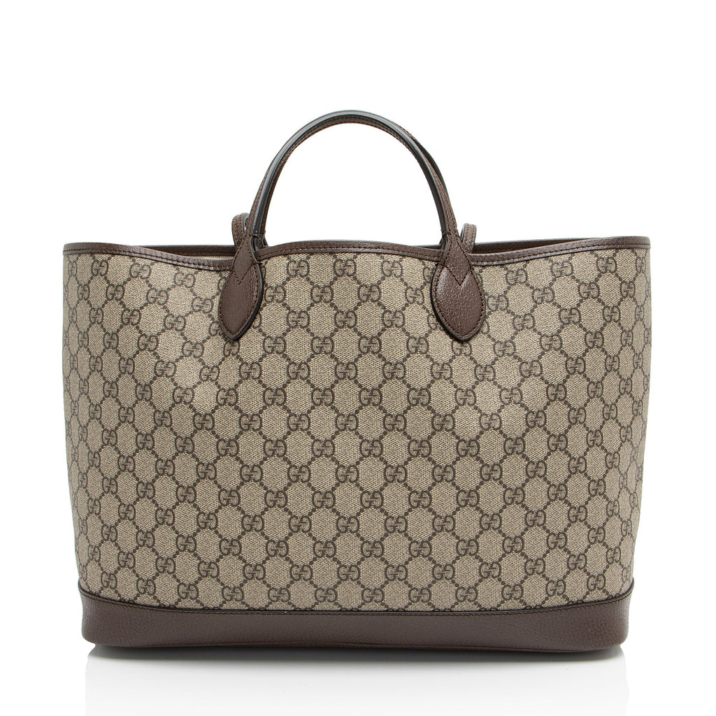 Gucci GG Supreme Ophidia E/W Medium Tote