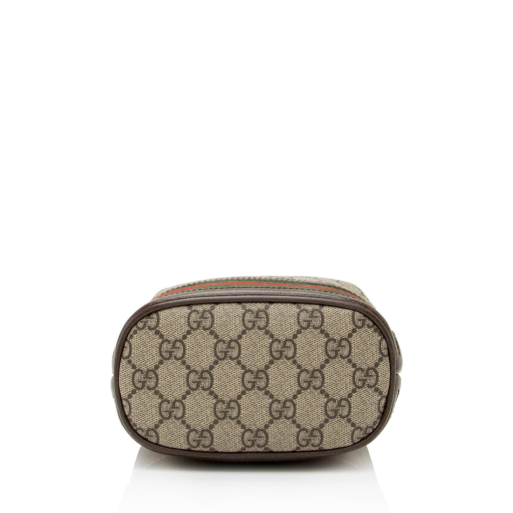 Gucci GG Supreme Ophidia Mini Bucket Bag (SHF-OFHGs0)