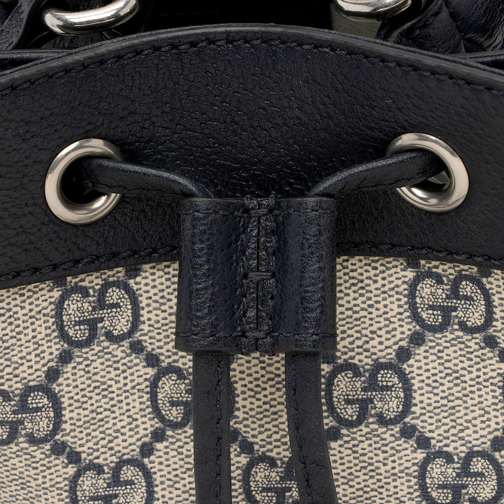 Gucci GG Supreme Ophidia Mini Bucket Bag (SHF-ZawUrB)
