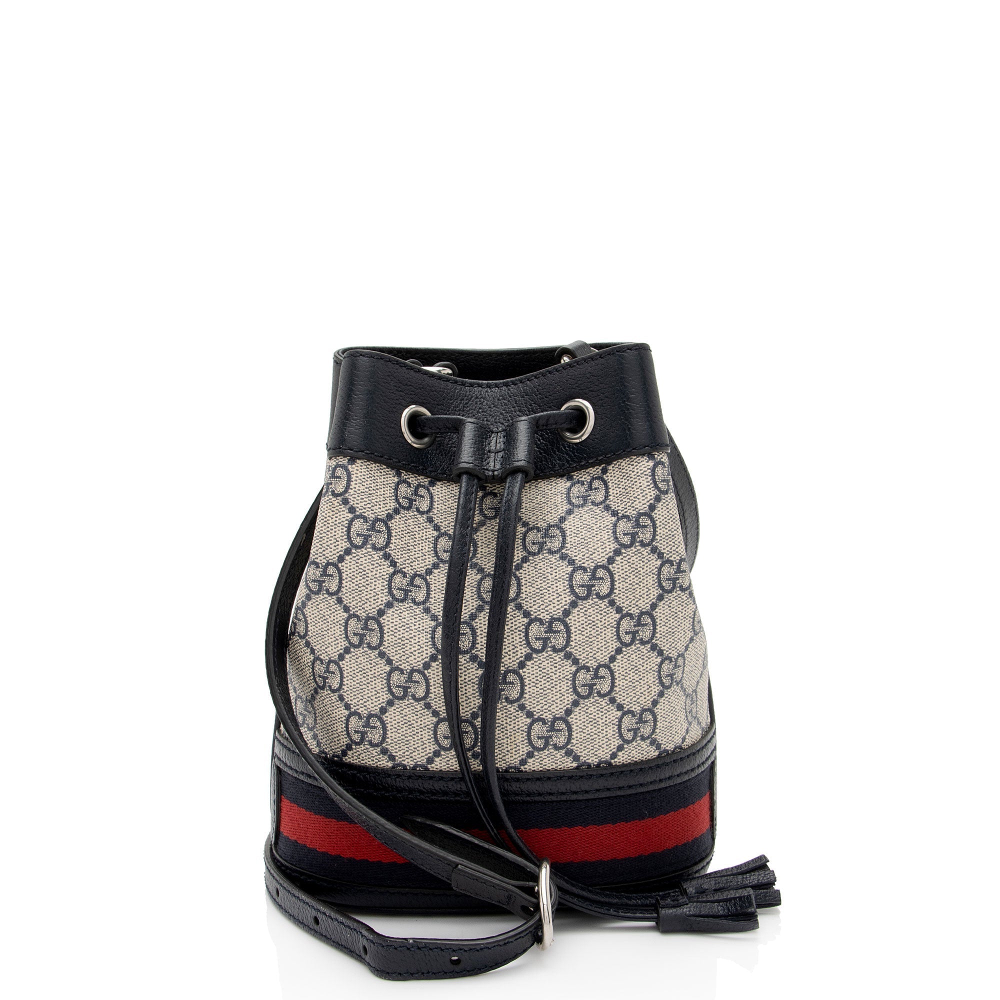 Gucci GG Supreme Ophidia Mini Bucket Bag (SHF-ZawUrB)