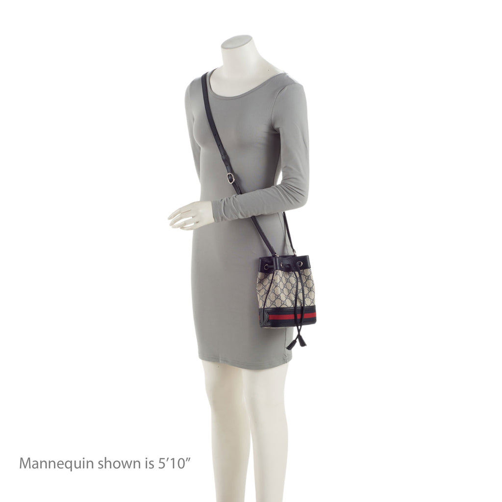Gucci GG Supreme Ophidia Mini Bucket Bag (SHF-ZawUrB)