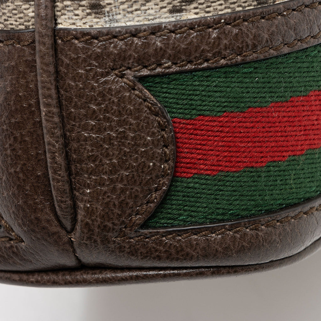 Gucci GG Supreme Ophidia Mini Bucket Bag (SHF-k7zhKJ)