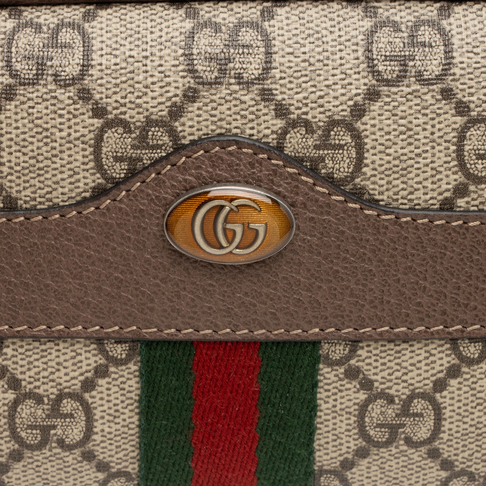 Gucci GG Supreme Ophidia Mini Crossbody (SHF-hKLVeq)