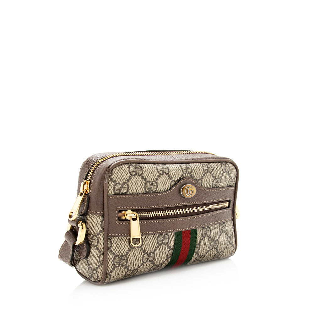 Gucci Gucci Supreme Ophidia Mini Shoulder Bag (SHF-19955)
