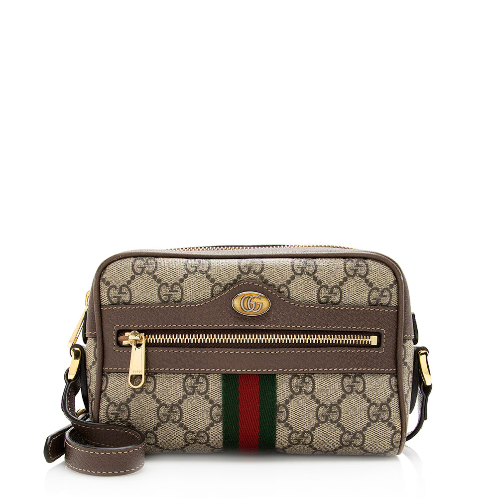 Gucci GG Supreme Ophidia Mini Shoulder Bag (SHF-fUXKec)
