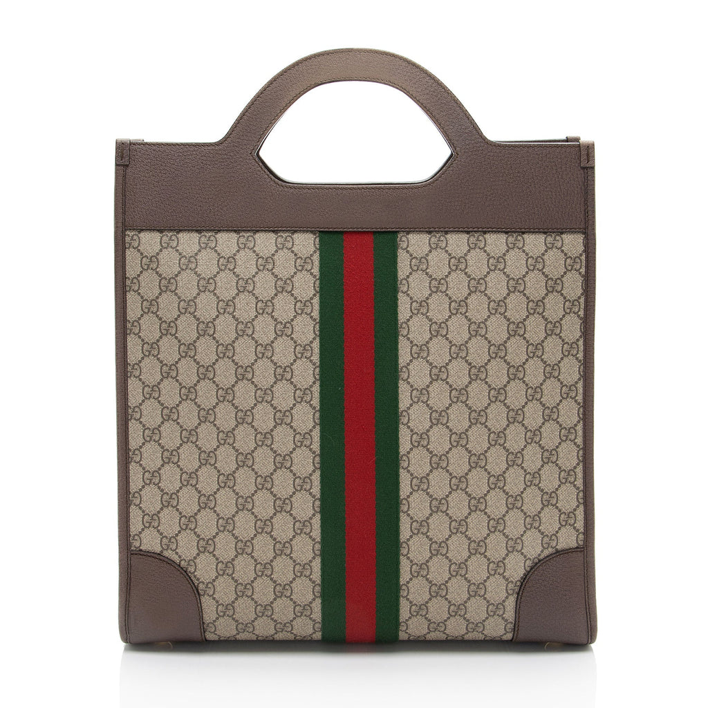 Gucci GG Supreme Ophidia OpLB Handle Tote