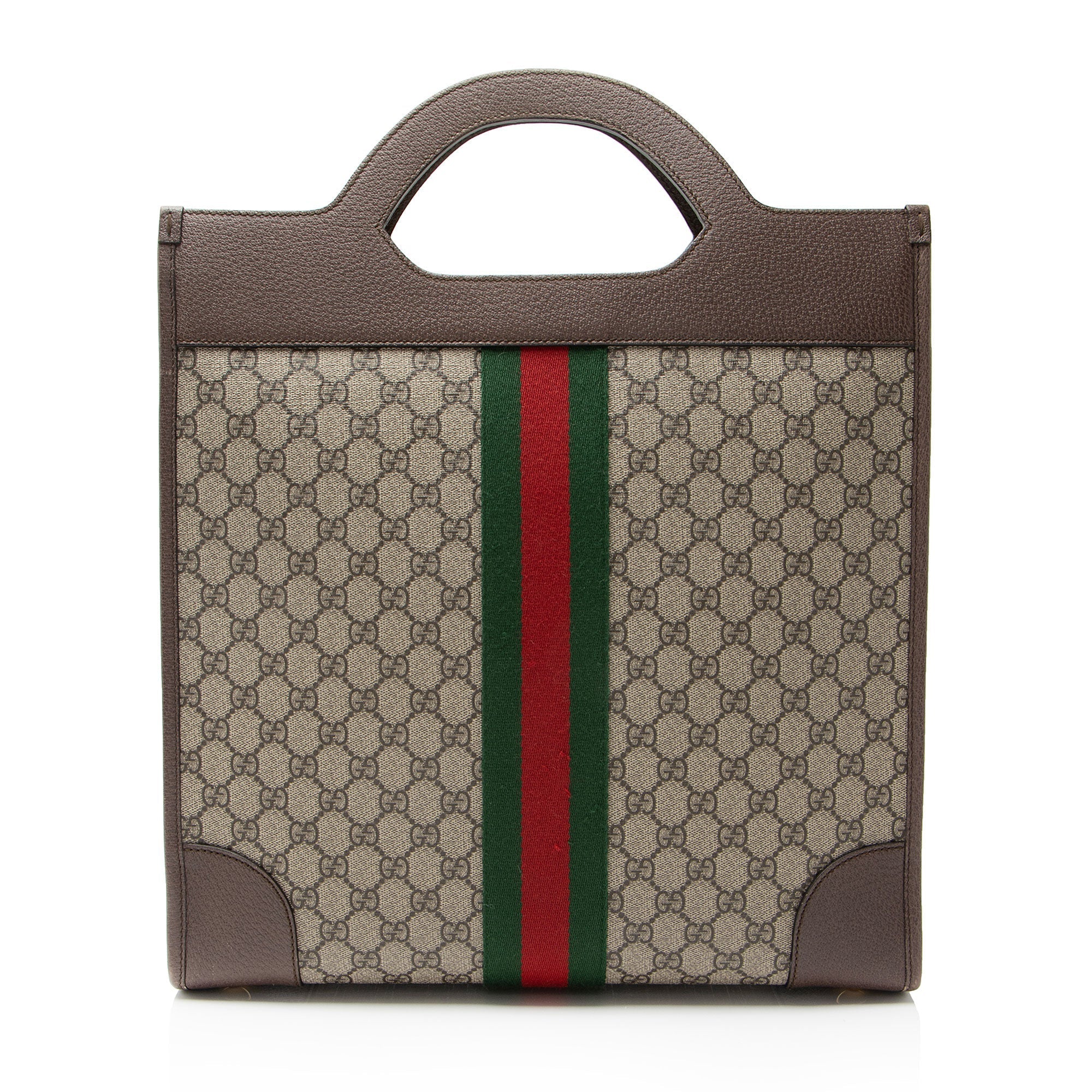 Gucci GG Supreme Ophidia Open Handle Tote