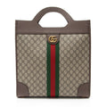 Gucci GG Supreme Ophidia Open Handle Tote