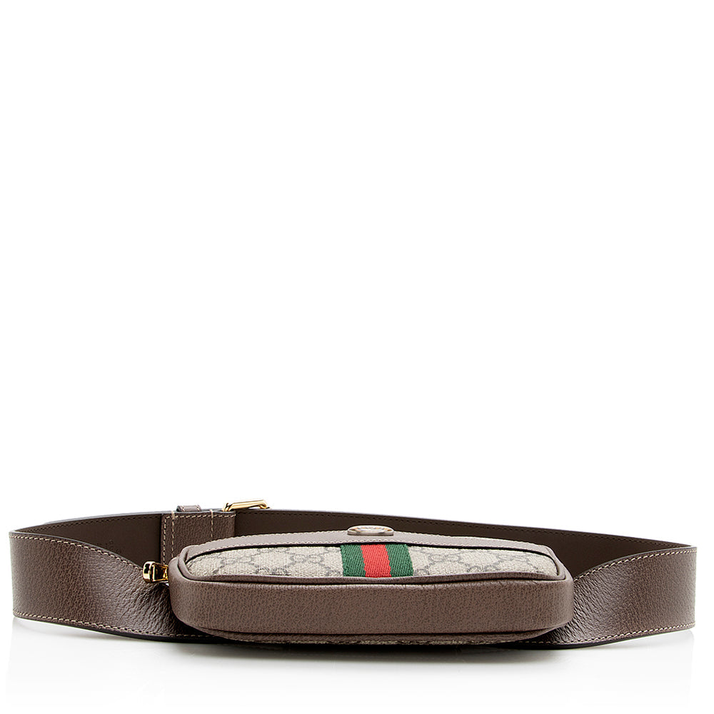 Gucci Gucci Supreme Ophidia Phone Case Belt Bag - Size 34 / 85 (SHF-20457)