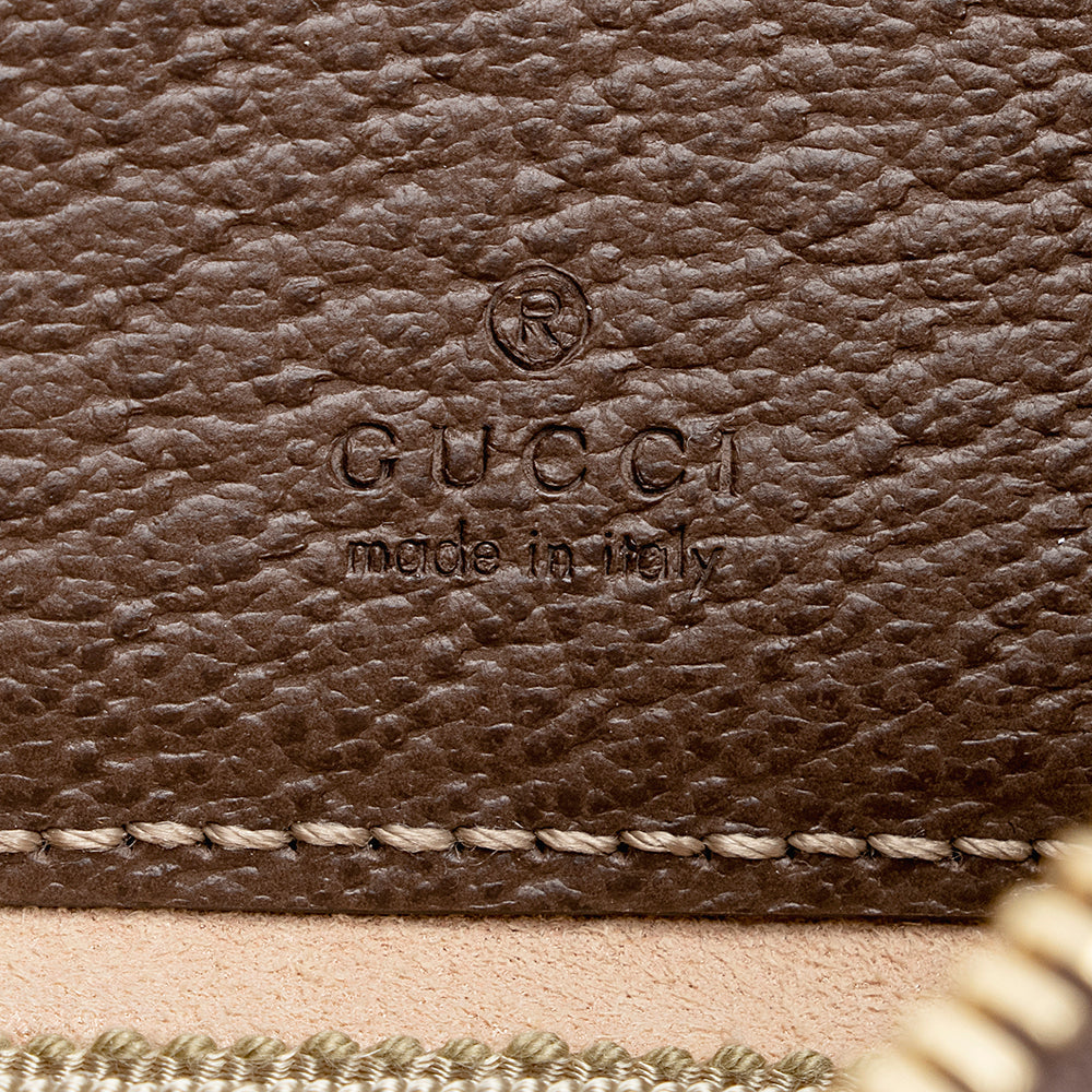 Gucci Gucci Supreme Ophidia Phone Case Belt Bag - Size 34 / 85 (SHF-20457)