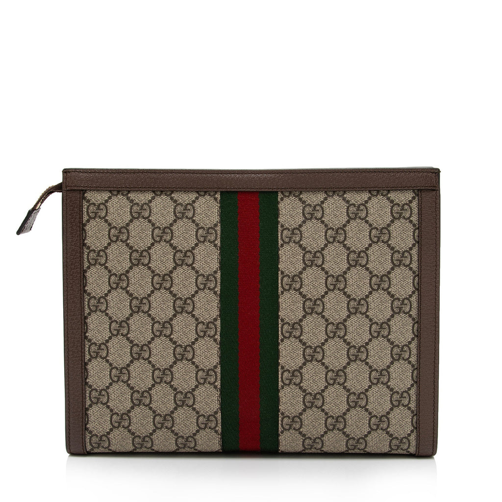 Gucci GG Supreme Ophidia Pouch (SHF-KSvN5n)