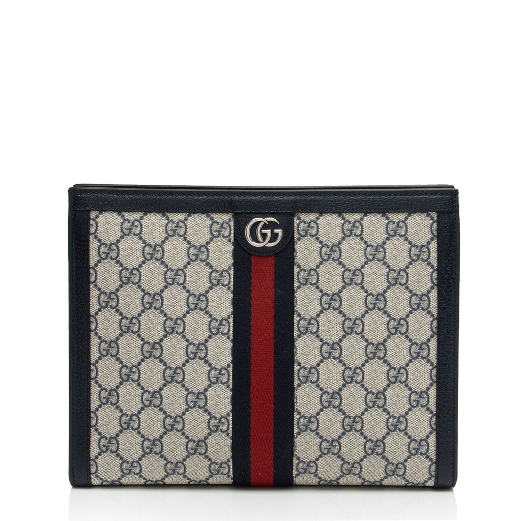 Gucci GG Supreme Ophidia Pouch (SHF-To83mf)
