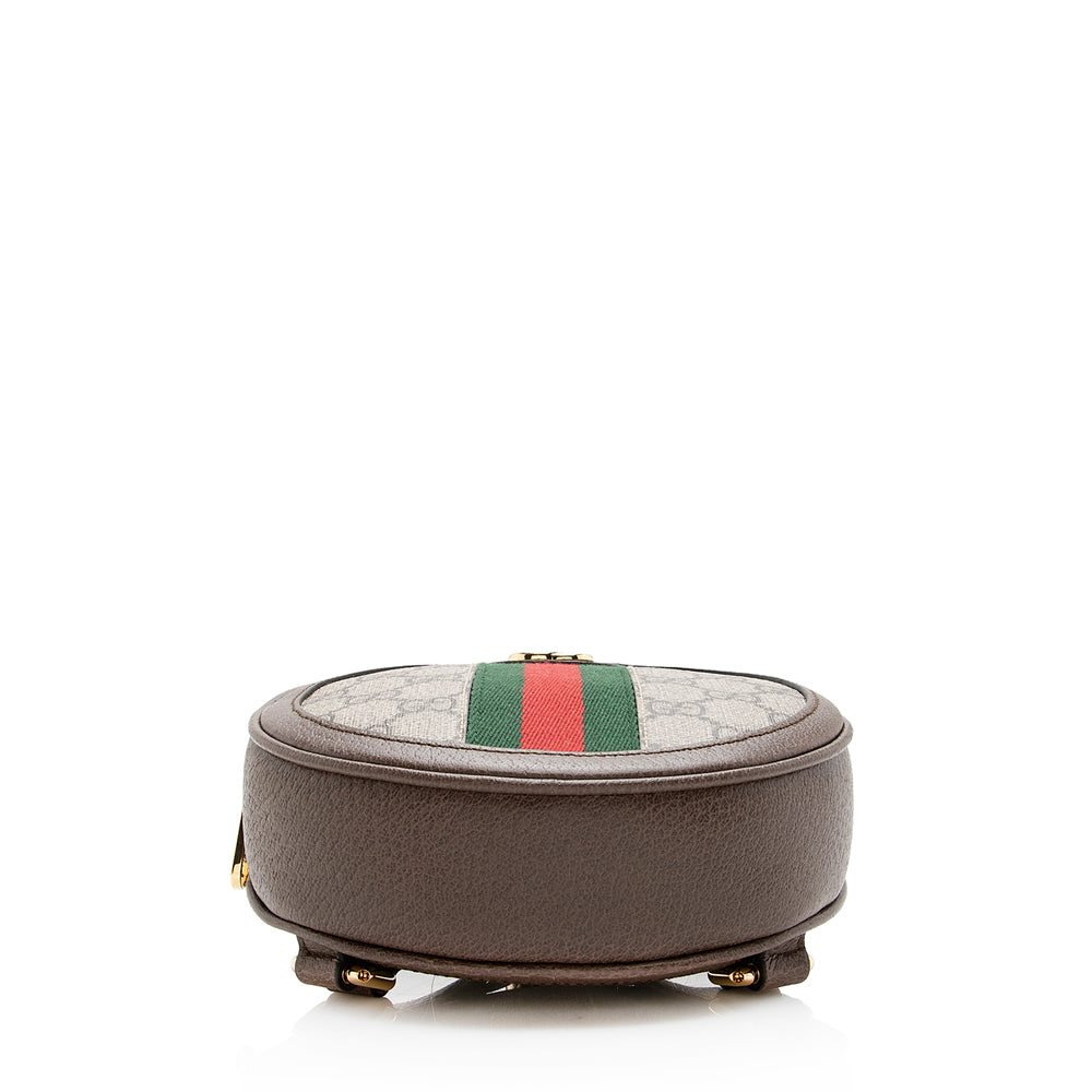 Gucci Gucci Supreme Ophidia Round Mini Backpack (SHF-20092)