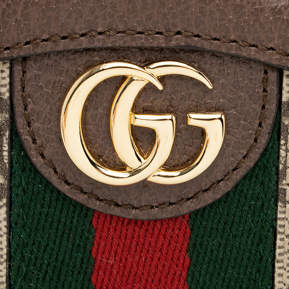 Gucci Gucci Supreme Ophidia Round Mini Backpack (SHF-20092)