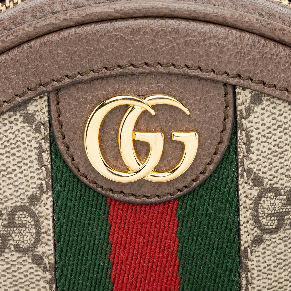 Gucci GG Supreme Ophidia Round Mini Backpack