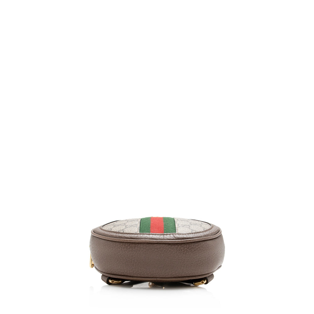 Gucci Gucci Supreme Ophidia Round Mini Backpack (SHF-16142)