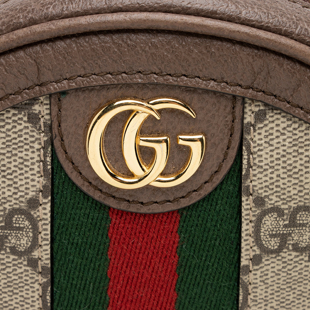 Gucci Gucci Supreme Ophidia Round Mini Backpack (SHF-16142)
