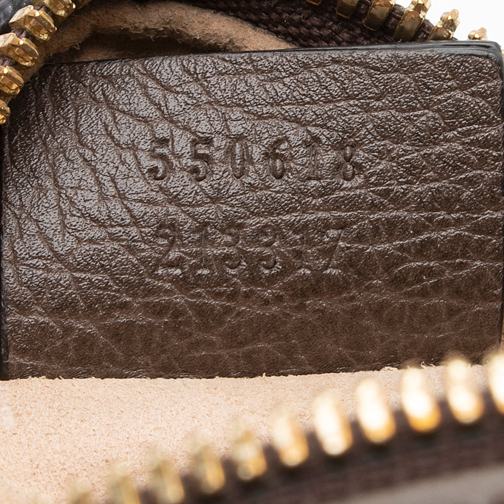 Gucci Gucci Supreme Ophidia Round Mini Shoulder Bag (SHF-21170)