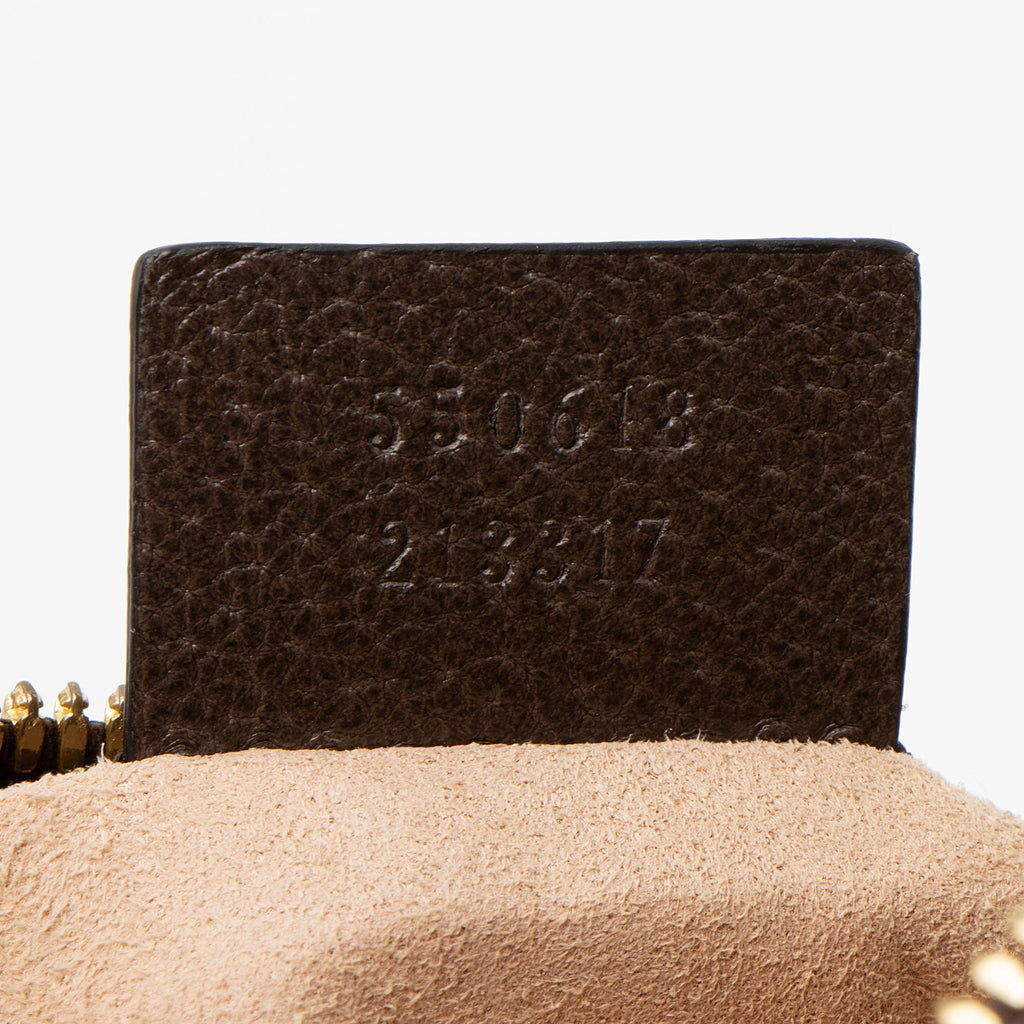 Gucci GG Supreme Ophidia Round Mini Shoulder Bag (SHF-F3cSgu)