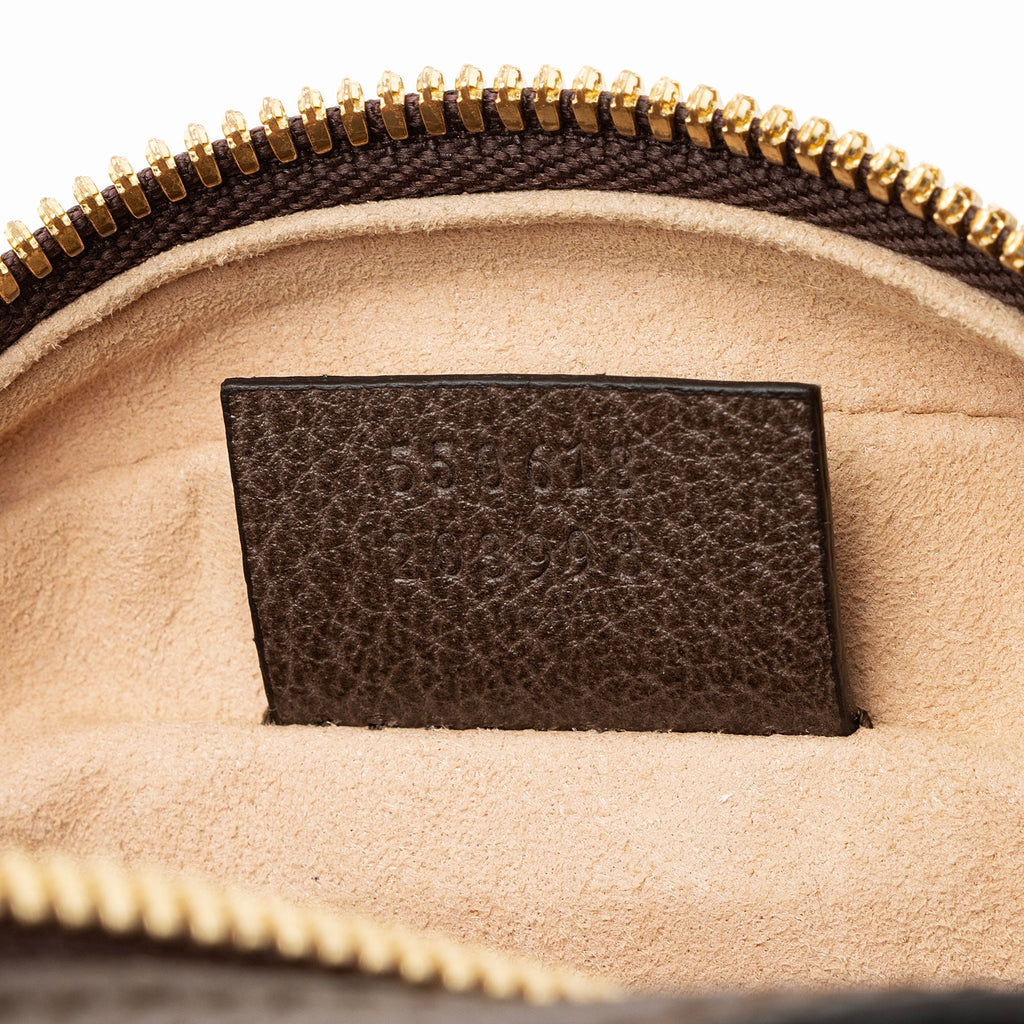 Gucci GG Supreme Ophidia Round Mini Shoulder Bag