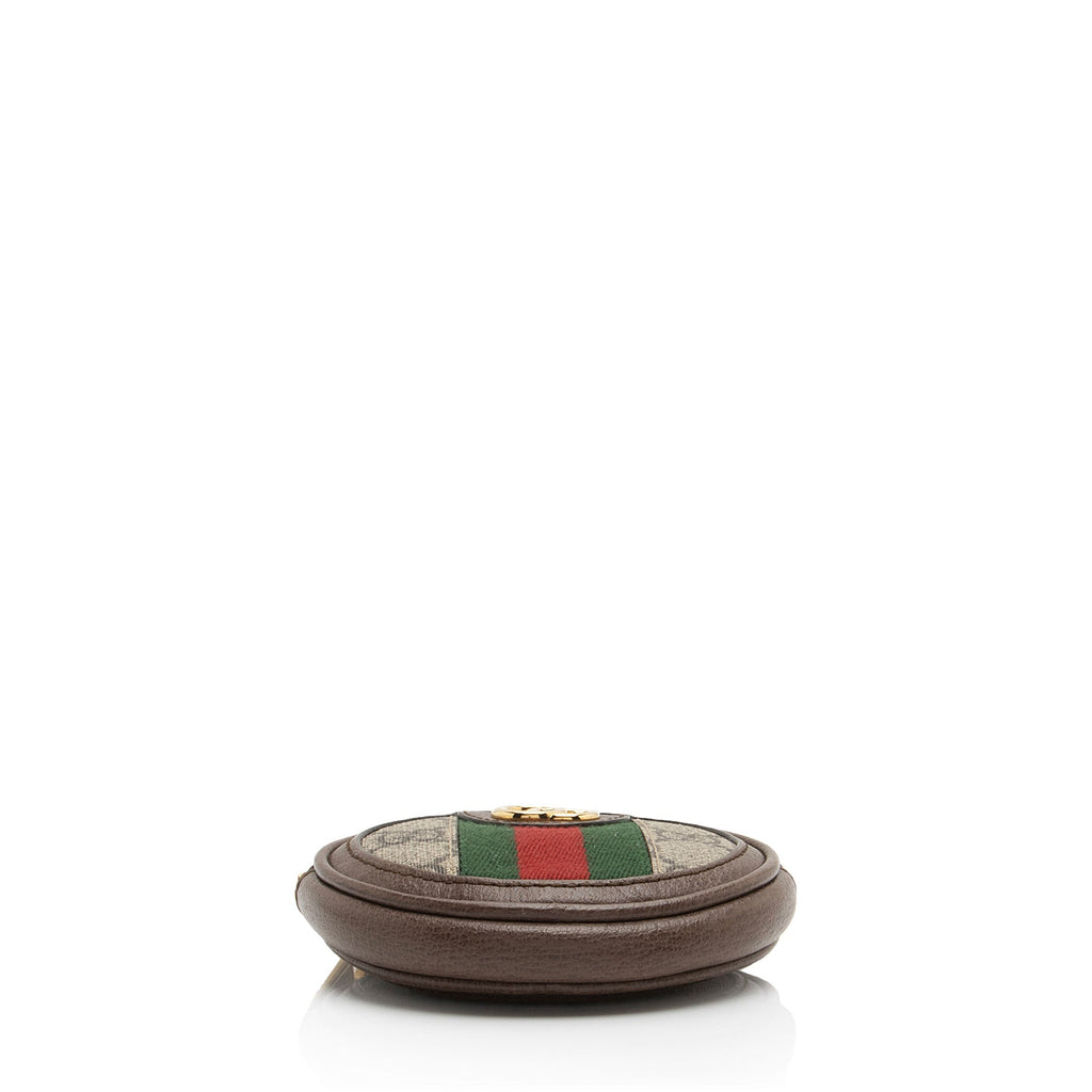 Gucci GG Supreme Ophidia Round Neck Pouch (SHF-s61G2F)