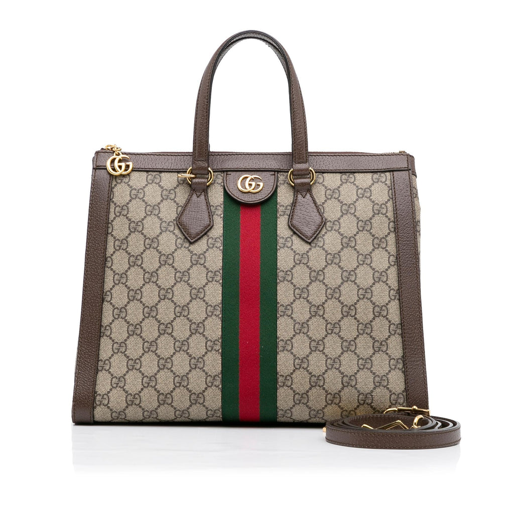 Gucci GG Supreme Ophidia Satchel (SHG-MBJHi8)