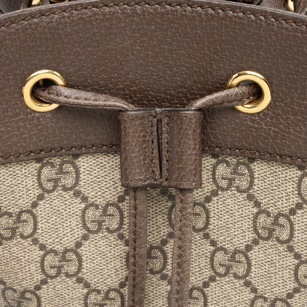 Gucci GG Supreme Ophidia Small Bucket Bag