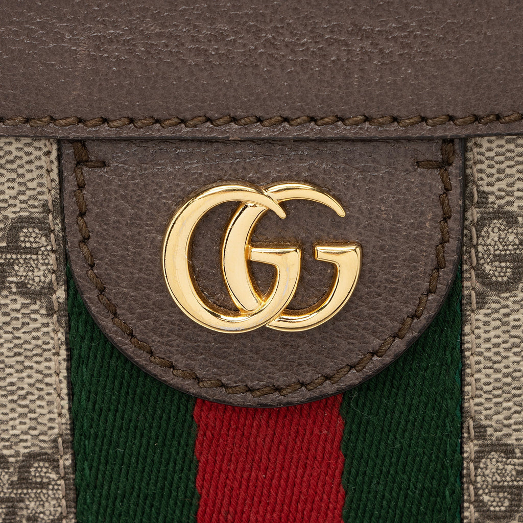 Gucci GG Supreme Ophidia Small Chain Shoulder Bag (SHF-22512)