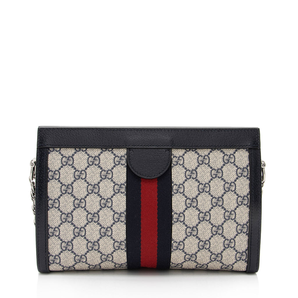 Gucci GG Supreme Ophidia Small Chain Shoulder Bag (SHF-lE2p5v)