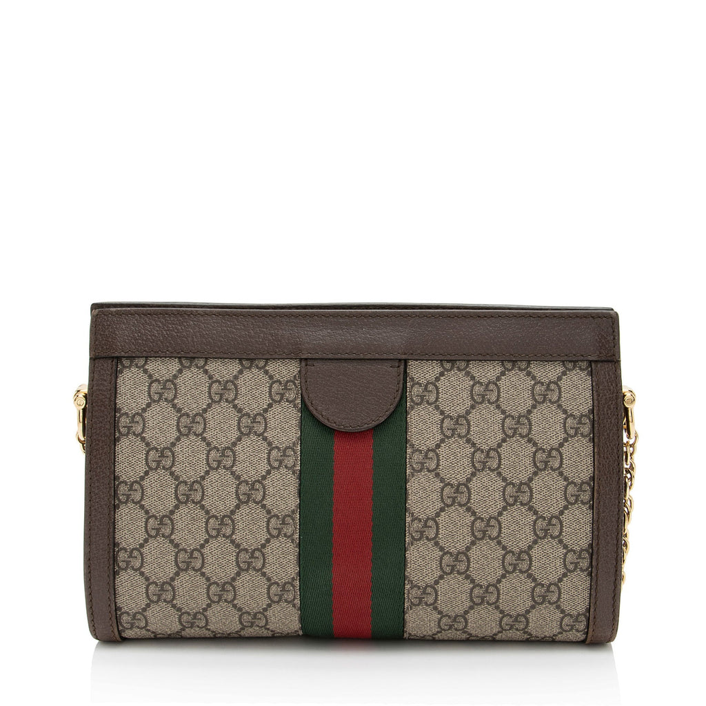 Gucci GG Supreme Ophidia Medium Chain Shoulder Bag