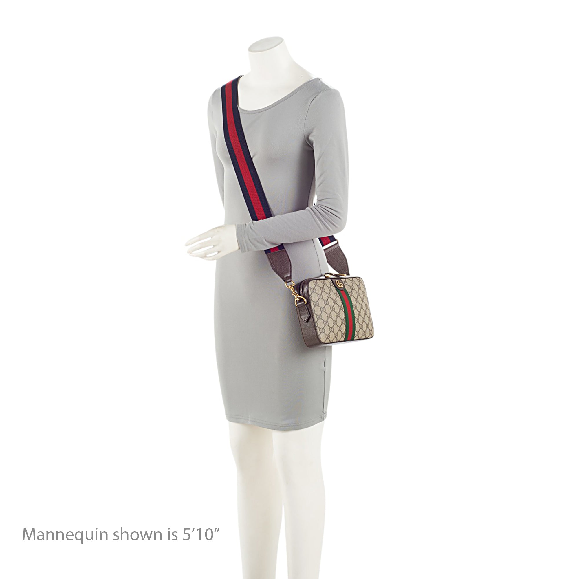 Gucci GG Supreme Ophidia Small Camera Bag (SHF-Do39BZ)