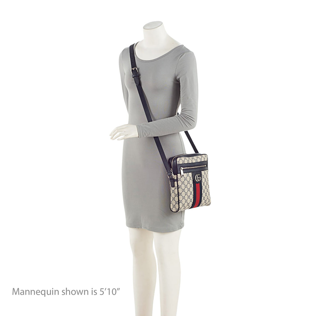 Gucci GG Supreme Ophidia Small Messenger (SHF-UNzoO2)