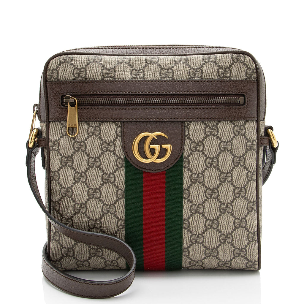 Gucci GG Supreme Ophidia Small Messenger (SHF-jEUPsL)