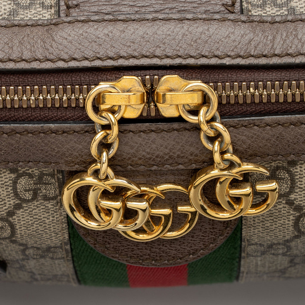 Gucci GG Supreme Ophidia Medium Boston Bag