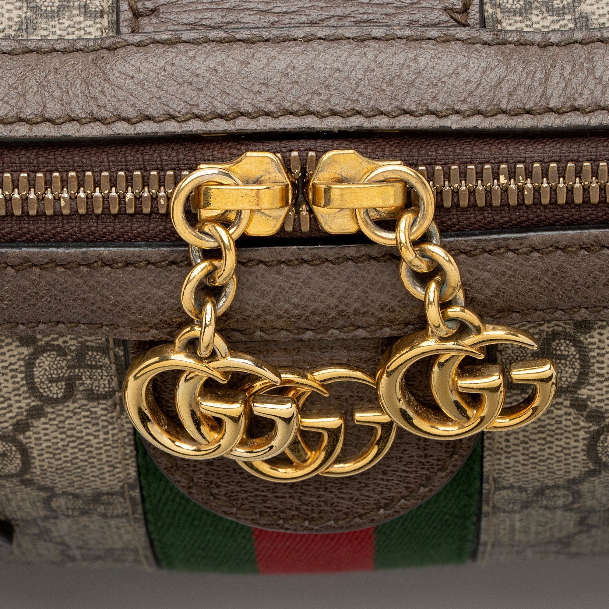Gucci GG Supreme Ophidia Medium Boston Bag
