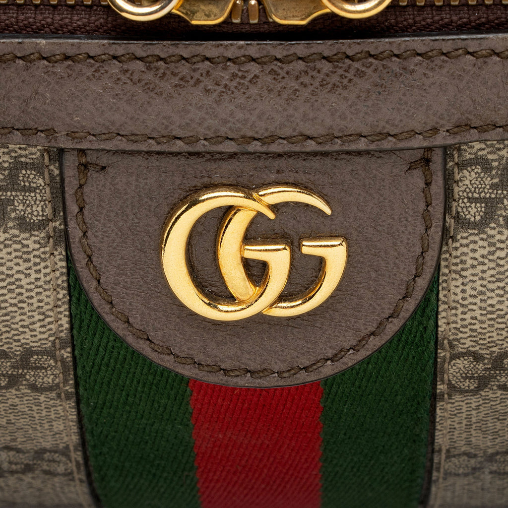 Gucci GG Supreme Ophidia Medium Boston Bag
