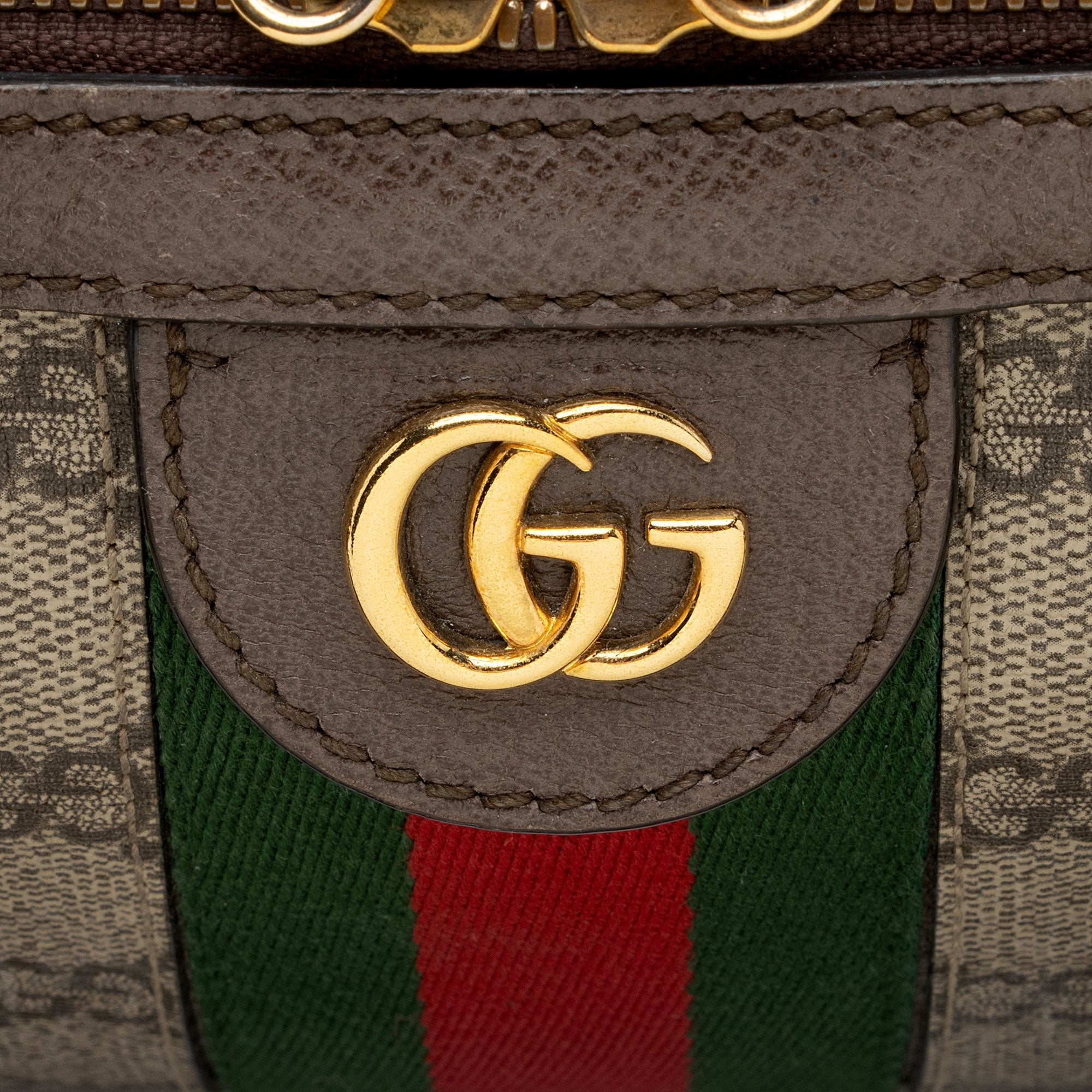Gucci GG Supreme Ophidia Medium Boston Bag