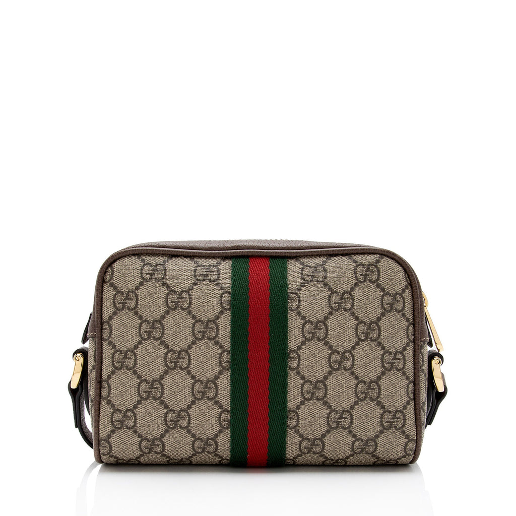 Gucci GG Supreme Ophidia Mini Shoulder Bag (SHF-Y4L50P)