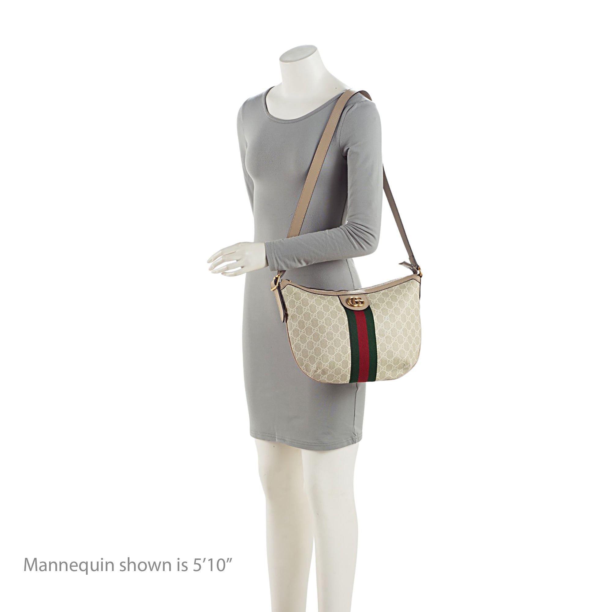 Gucci GG Supreme Ophidia Small Shoulder Bag (SHF-9xC4TK)