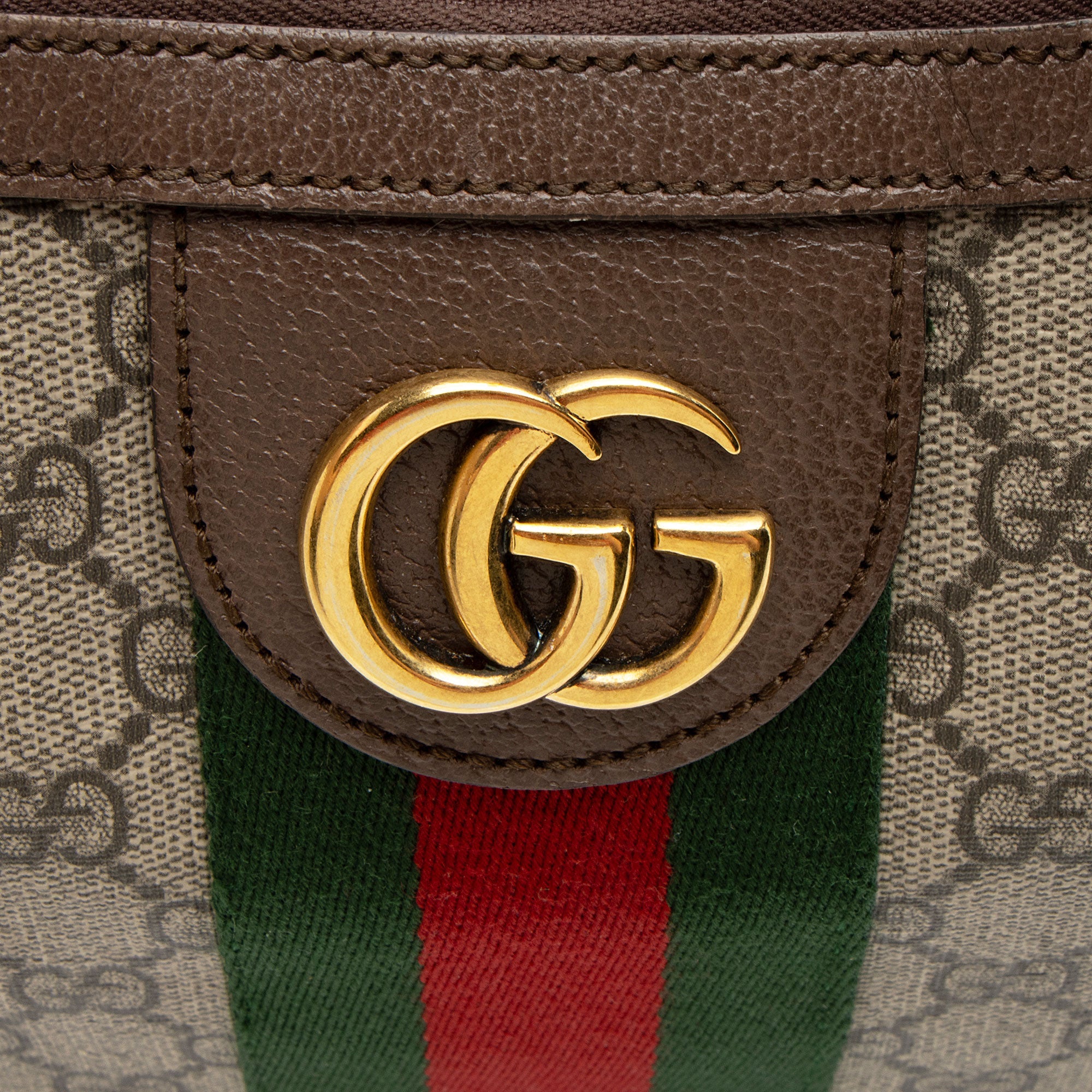 Gucci GG Supreme Ophidia Small Shoulder Bag (SHF-14aWzD)