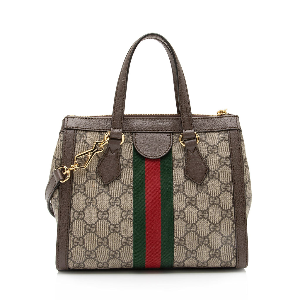 Gucci GG Supreme Ophidia Small Tote (SHF-23743)