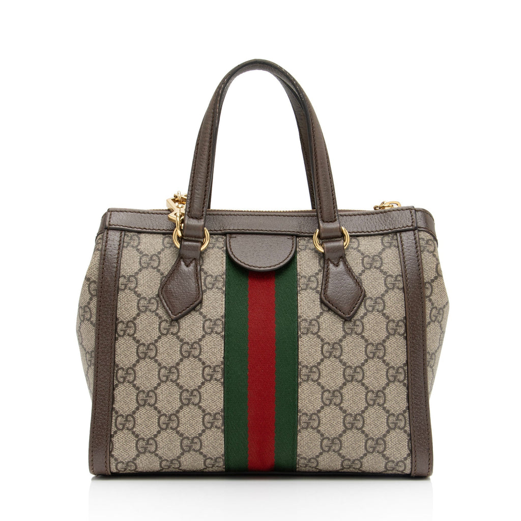 Gucci GG Supreme Ophidia Small Tote (SHF-E4DGh8)
