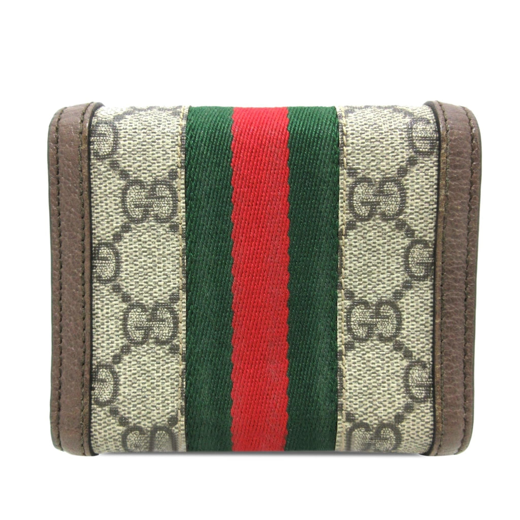 Gucci GG Supreme Ophidia Small Wallet (SHG-HvcWVx)