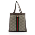 Gucci GG Supreme Ophidia Soft Vertical Large Tote (SHF-rk7fHN)