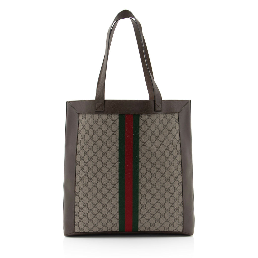 Gucci GG Supreme Ophidia Soft Vertical Large Tote (SHF-bY1N9K)