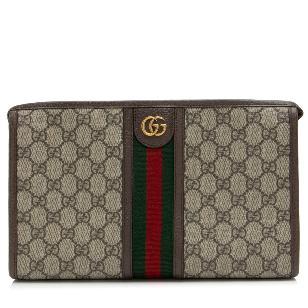 Gucci GG Supreme Ophidia Toiletry Pouch (SHF-6B3Nsb)
