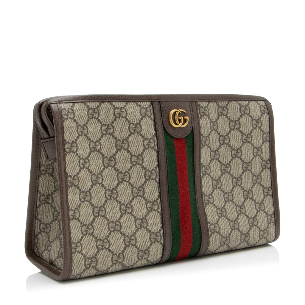 Gucci GG Supreme Ophidia Toiletry Pouch (SHF-6B3Nsb)