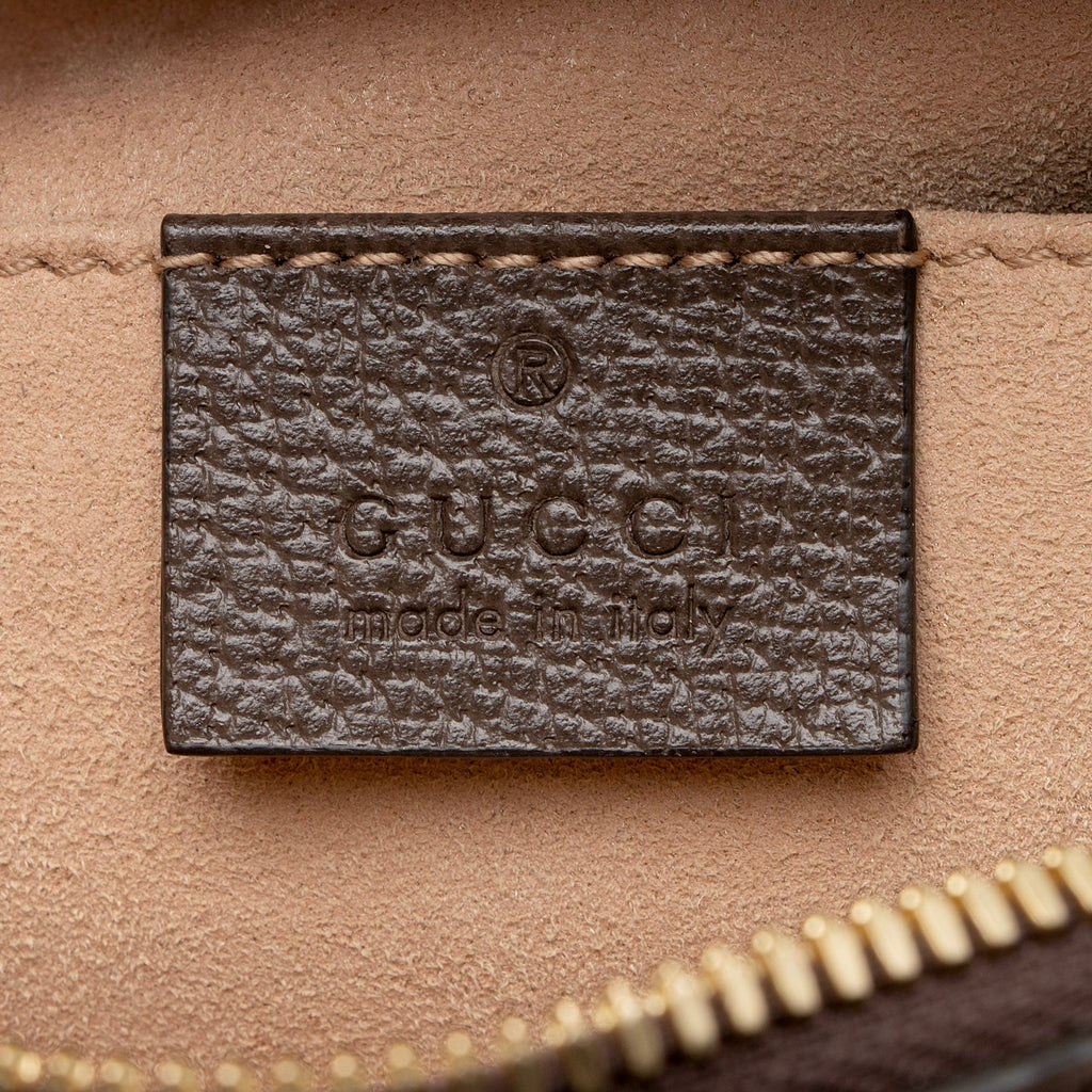 Gucci GG Supreme Ophidia Top Handle Mini Shoulder Bag (SHF-NuNUZp)