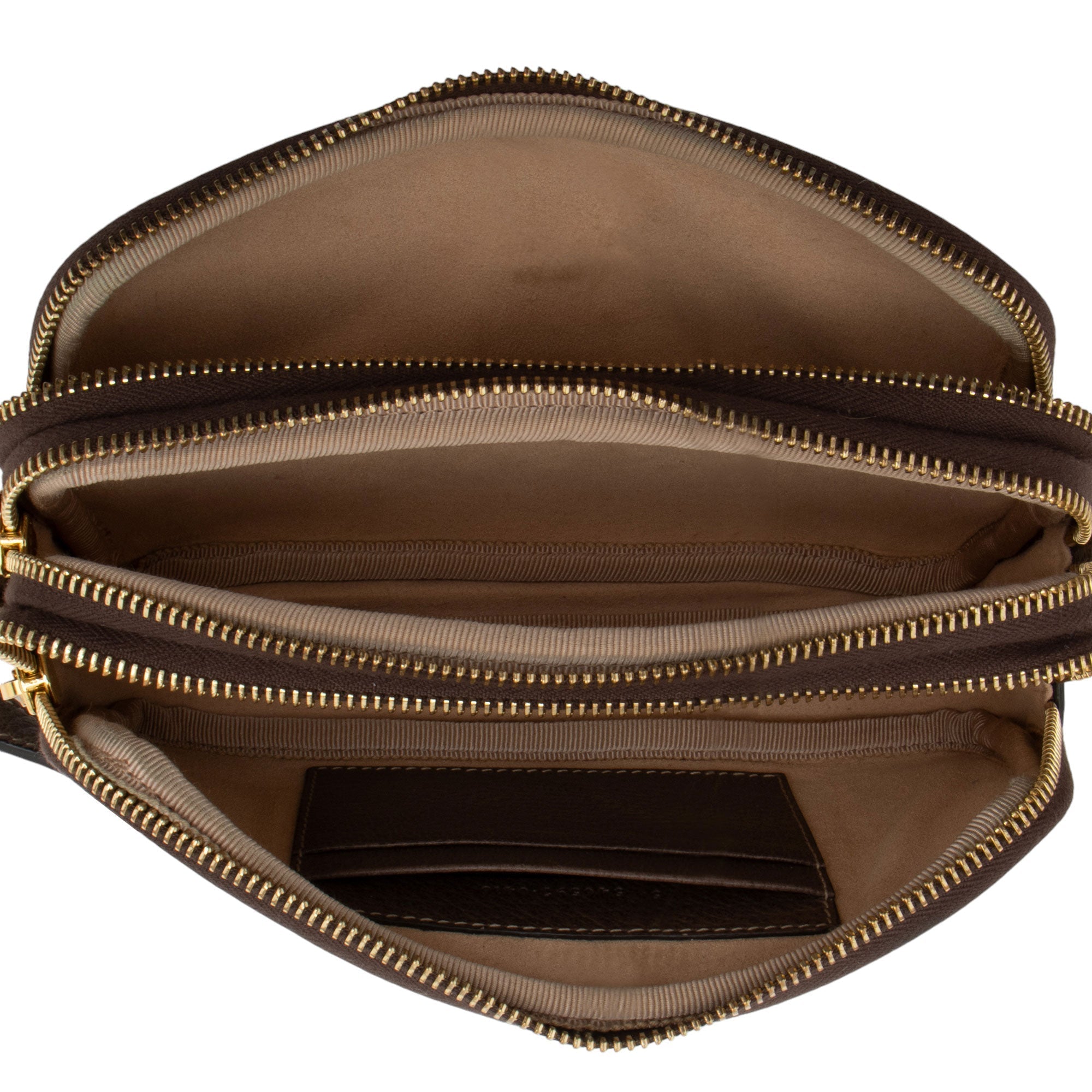 Gucci GG Supreme Ophidia Triple Zip Crossbody (SHF-Que4iF)