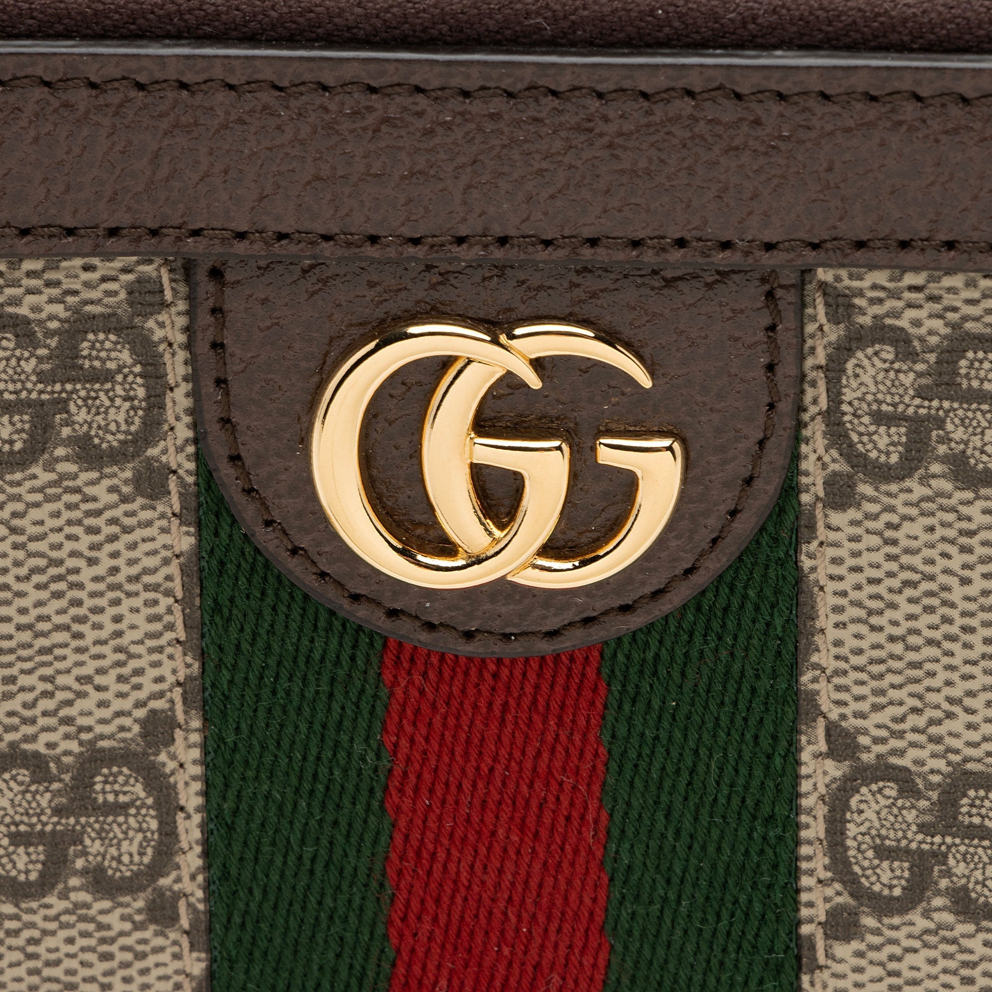 Gucci GG Supreme Ophidia Zip Around Wallet (SHF-VnwxXU)